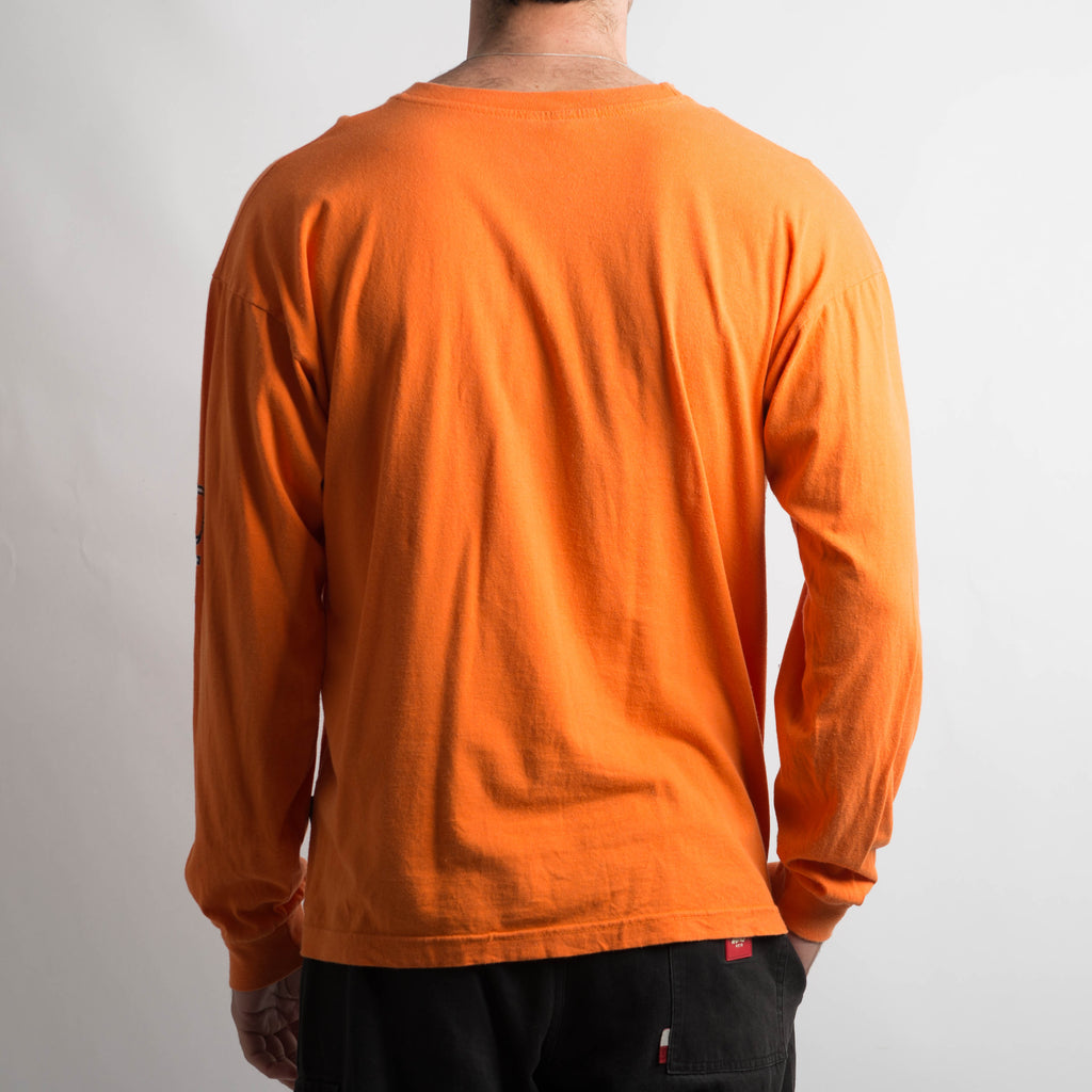 ORANGE LONG SLEEVE SHIRT