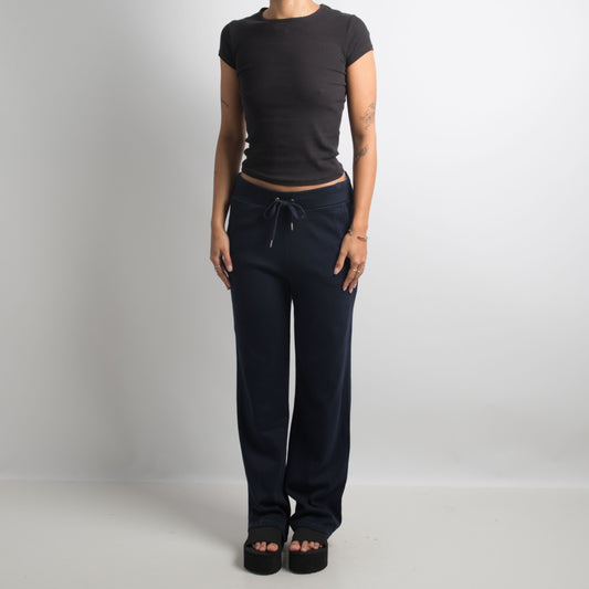 NAVY BOOTCUT LOUNGE PANTS