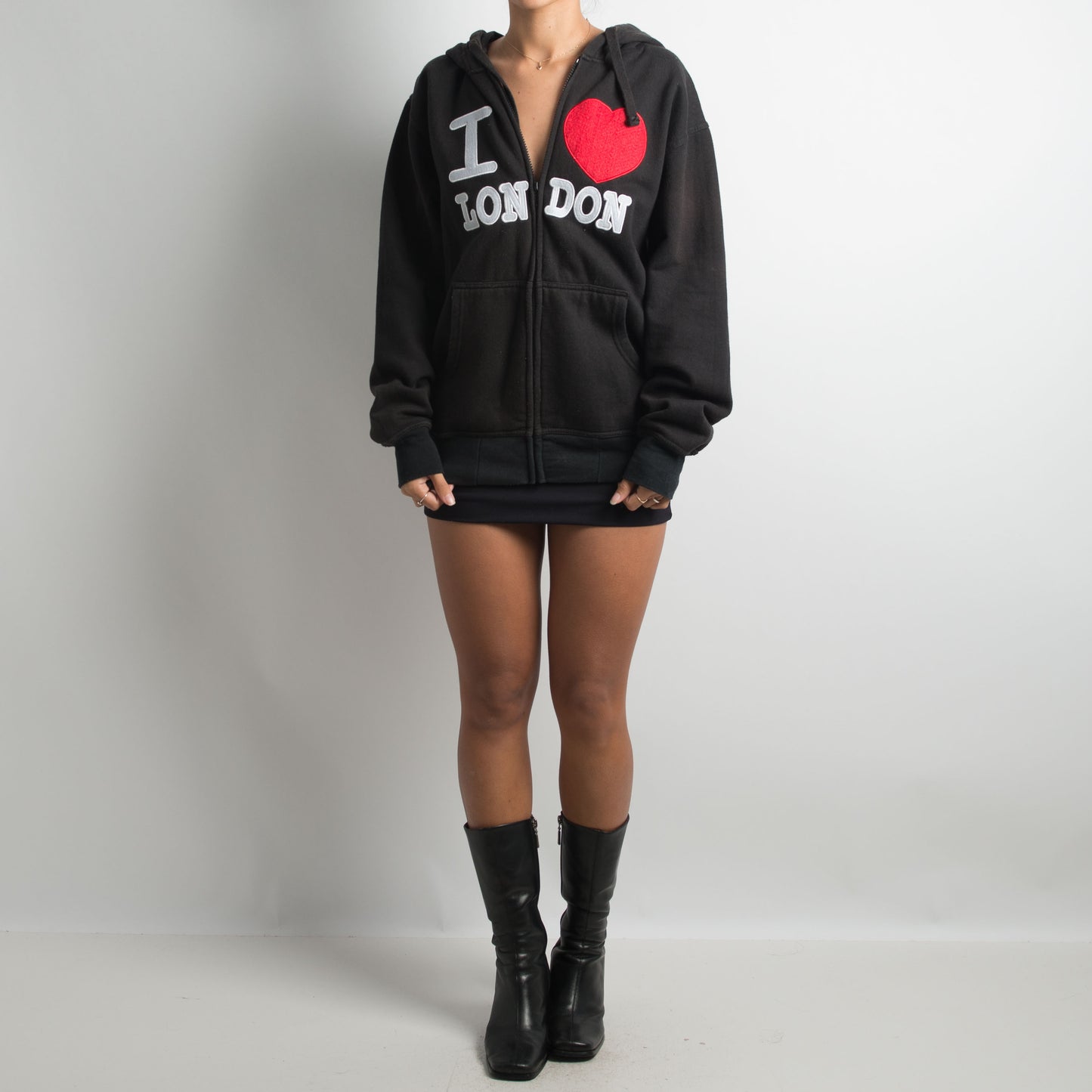 LONDON ZIP UP HOODIE