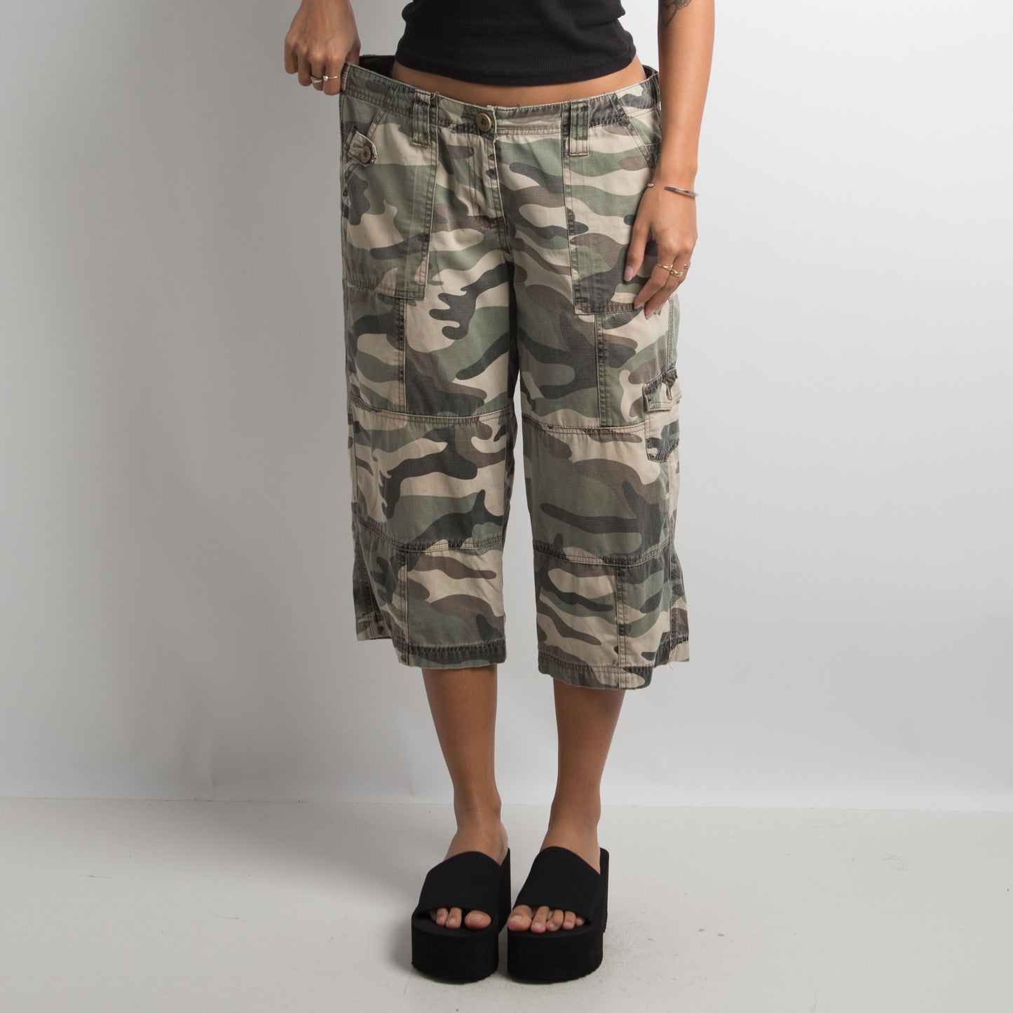 CAMOUFLAGE 3/4 PANTS