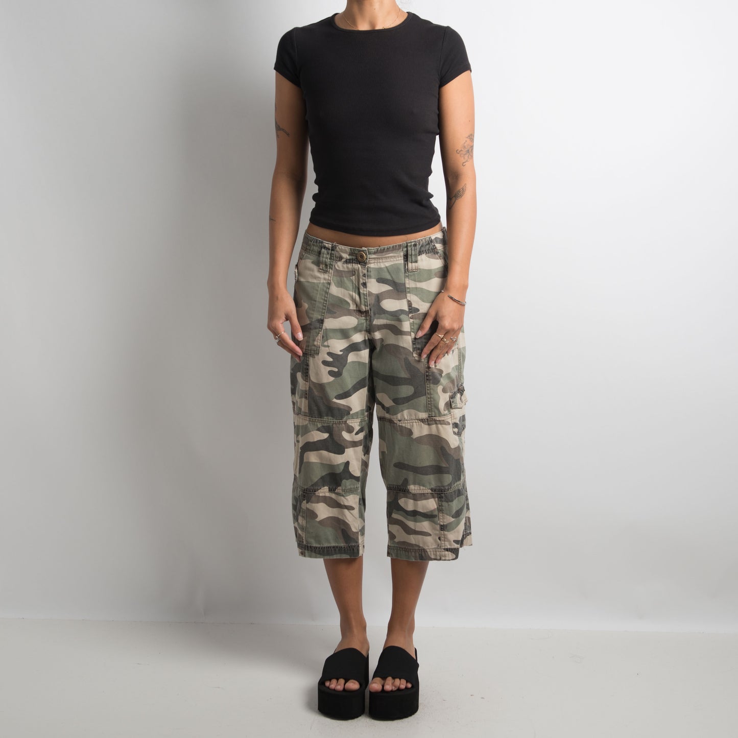 CAMOUFLAGE 3/4 PANTS