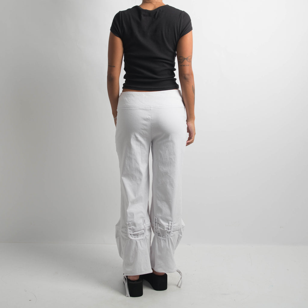 WHITE STRETCH PANTS