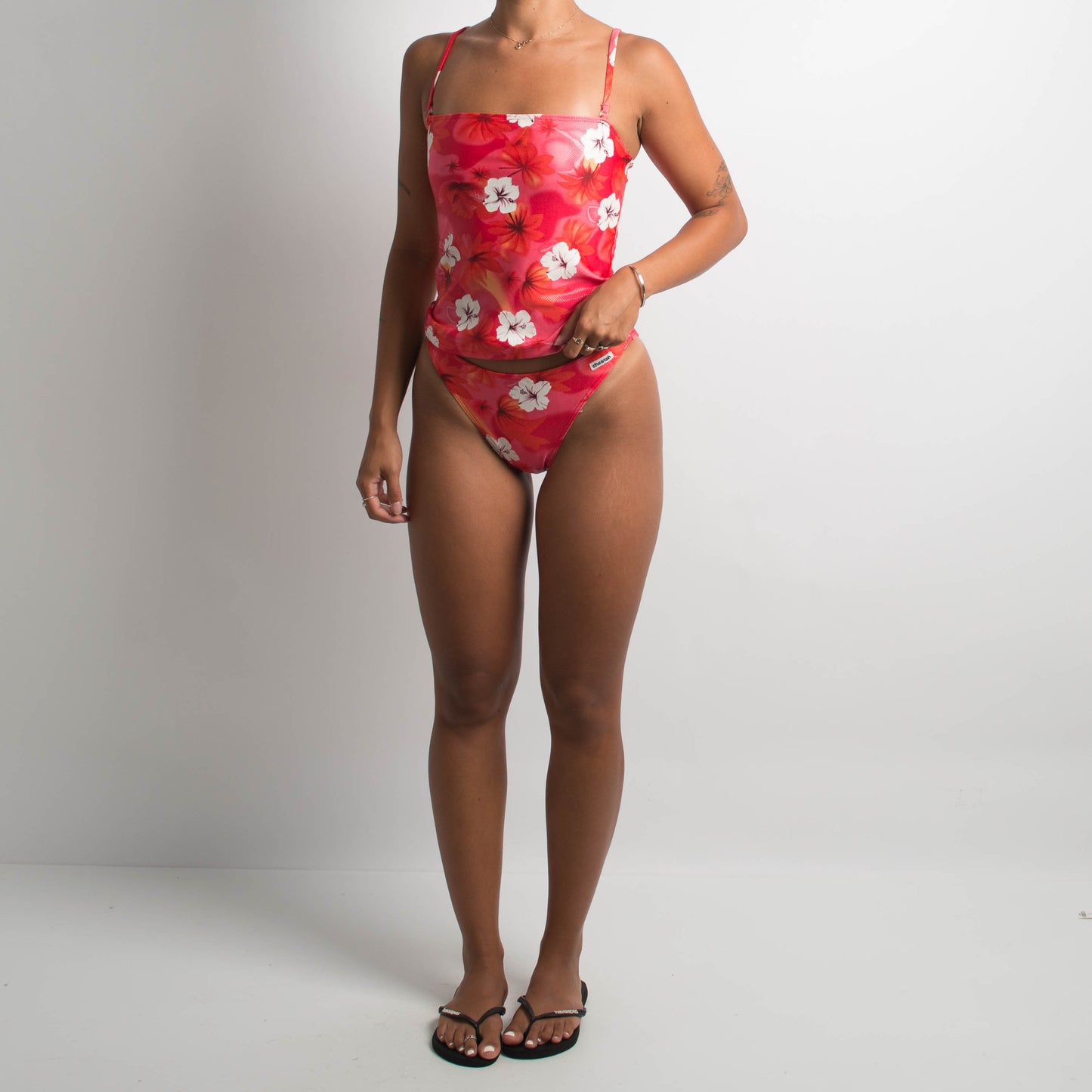 HIBISCUS TANKINI SWIM SET