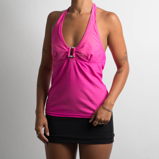 HOT PINK TANKINI TOP