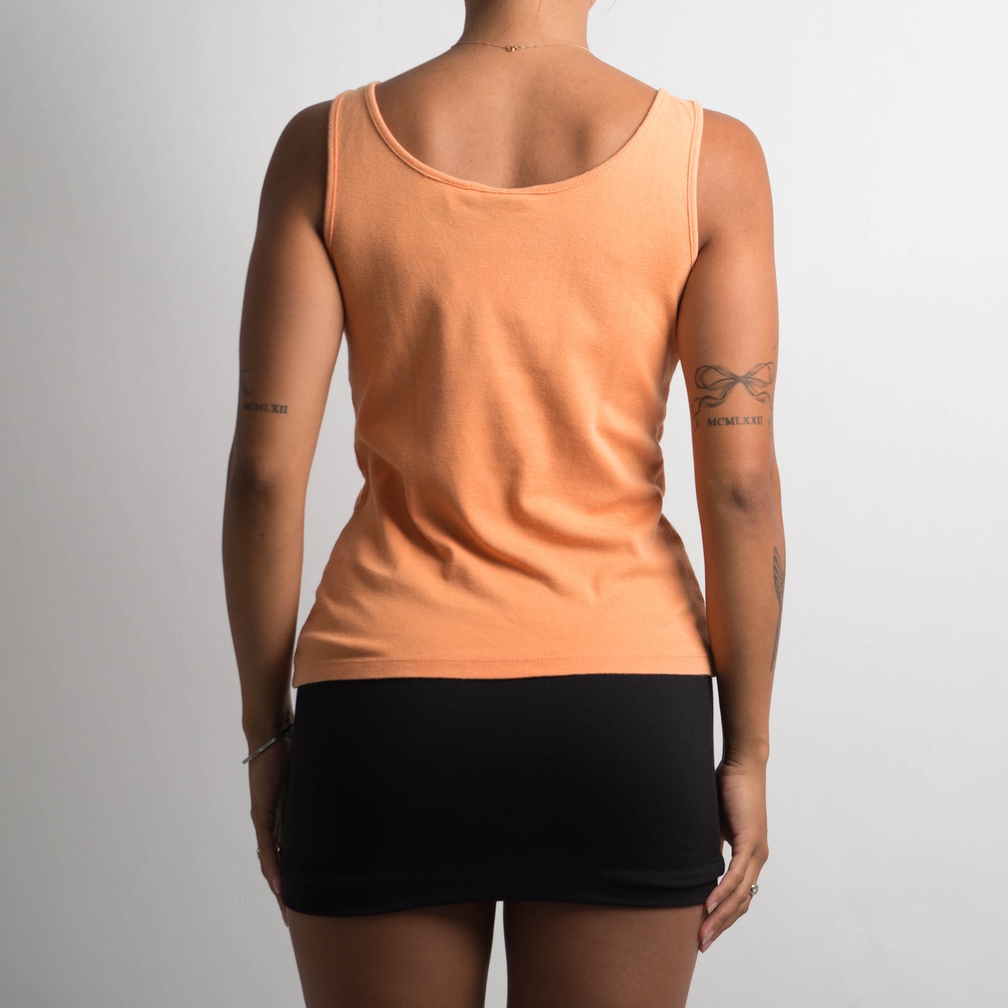 ORANGE DKNY TANK TOP