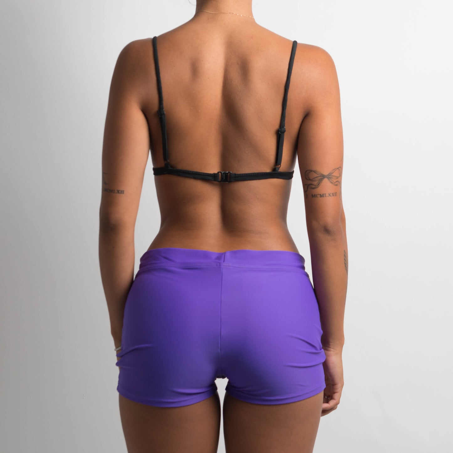 PURPLE SWIM SHORTS