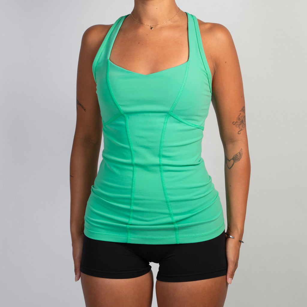 GREEN ACTIVE TANK TOP