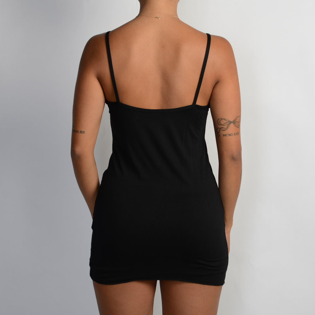 BLACK STRETCH CAMISOLE