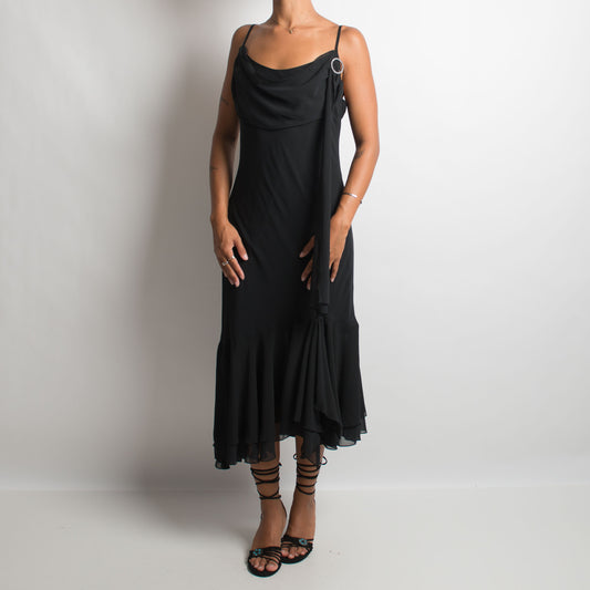 BLACK EVENING DRESS