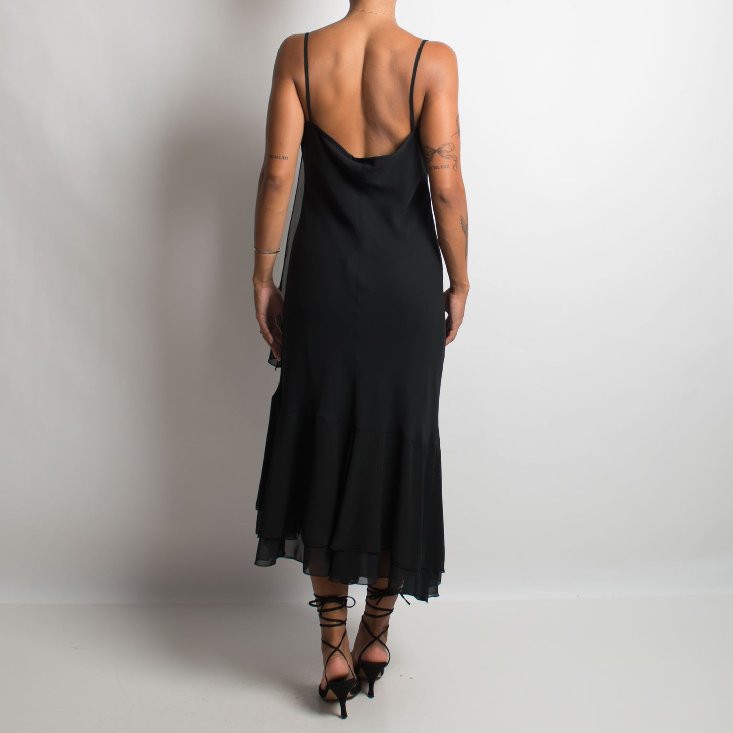 BLACK EVENING DRESS