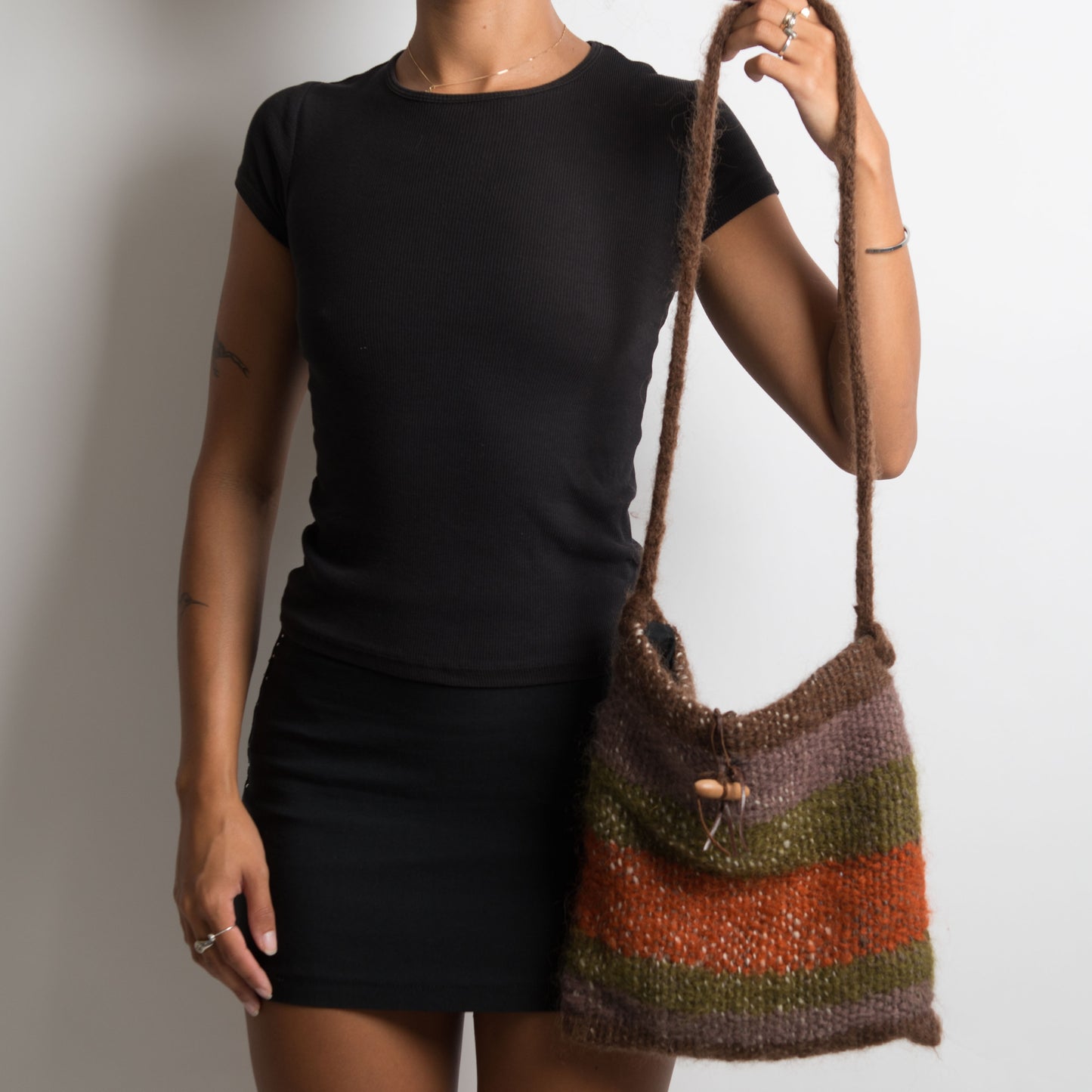 KNIT CROSSBODY BAG