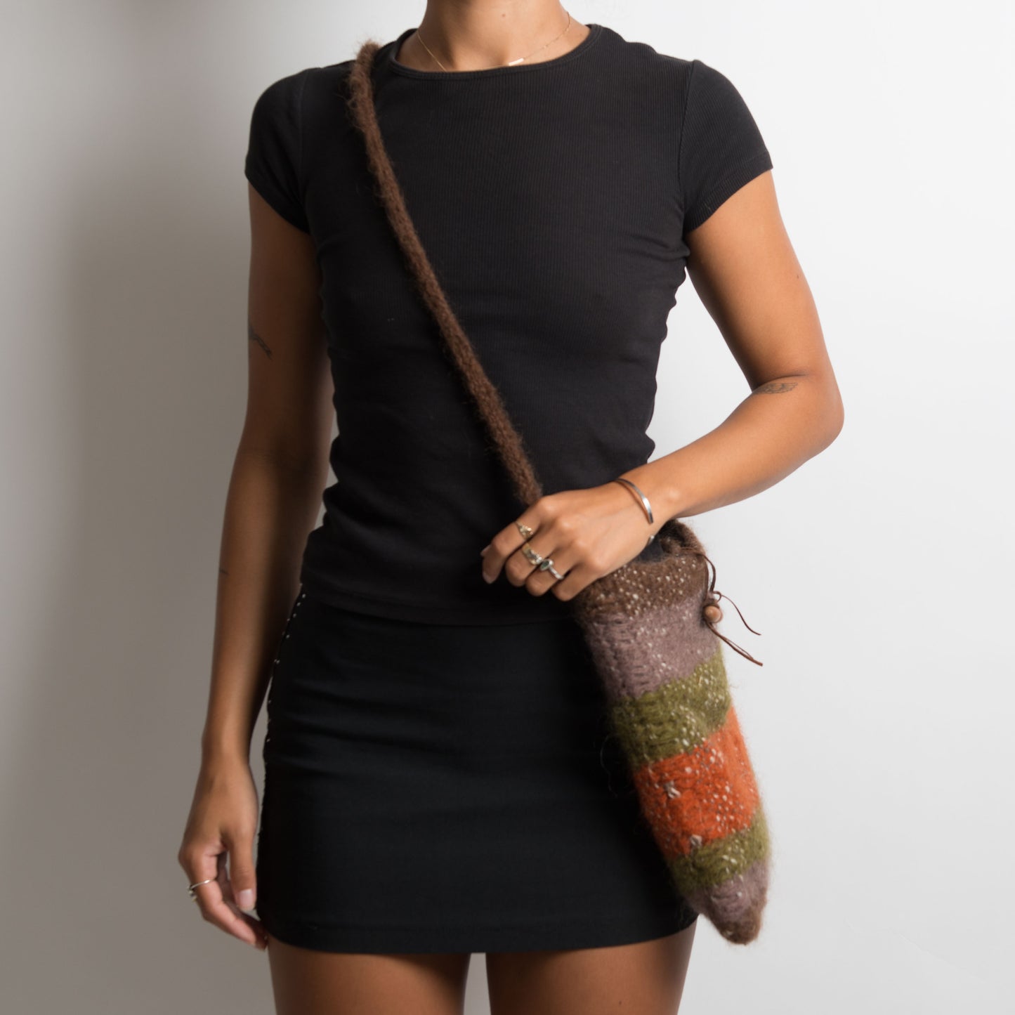 KNIT CROSSBODY BAG