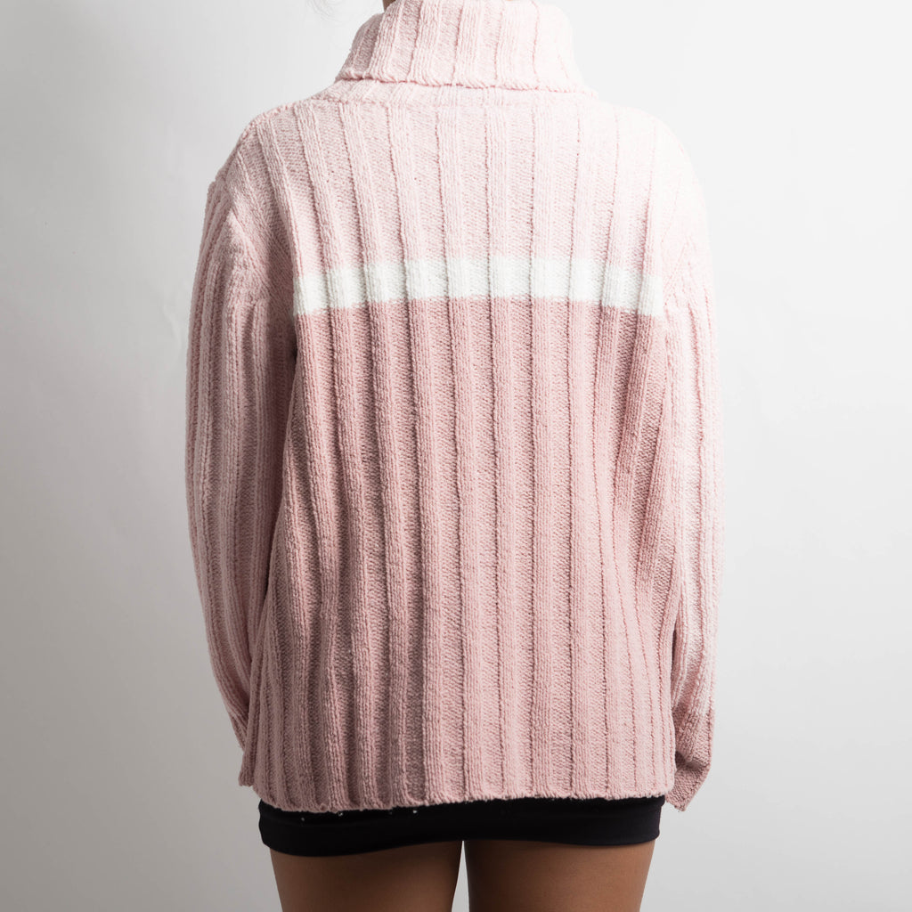 CHENILLE TURTLENECK SWEATER