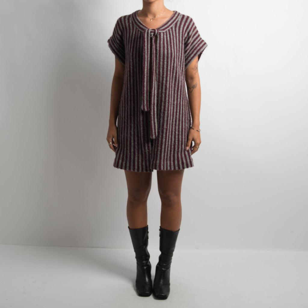 SHORT SLEEVE LONGLINE CARDIGAN