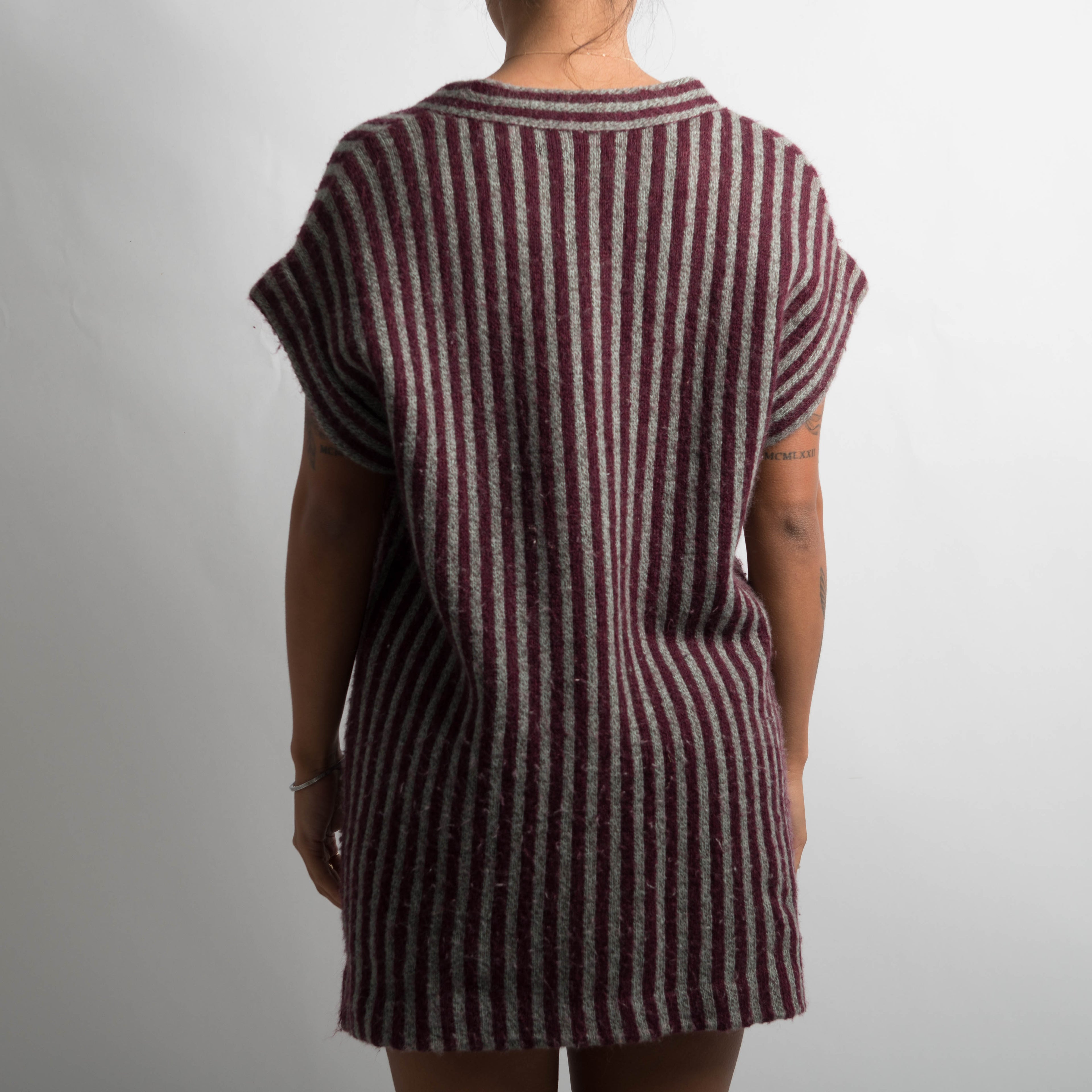 SHORT SLEEVE LONGLINE CARDIGAN