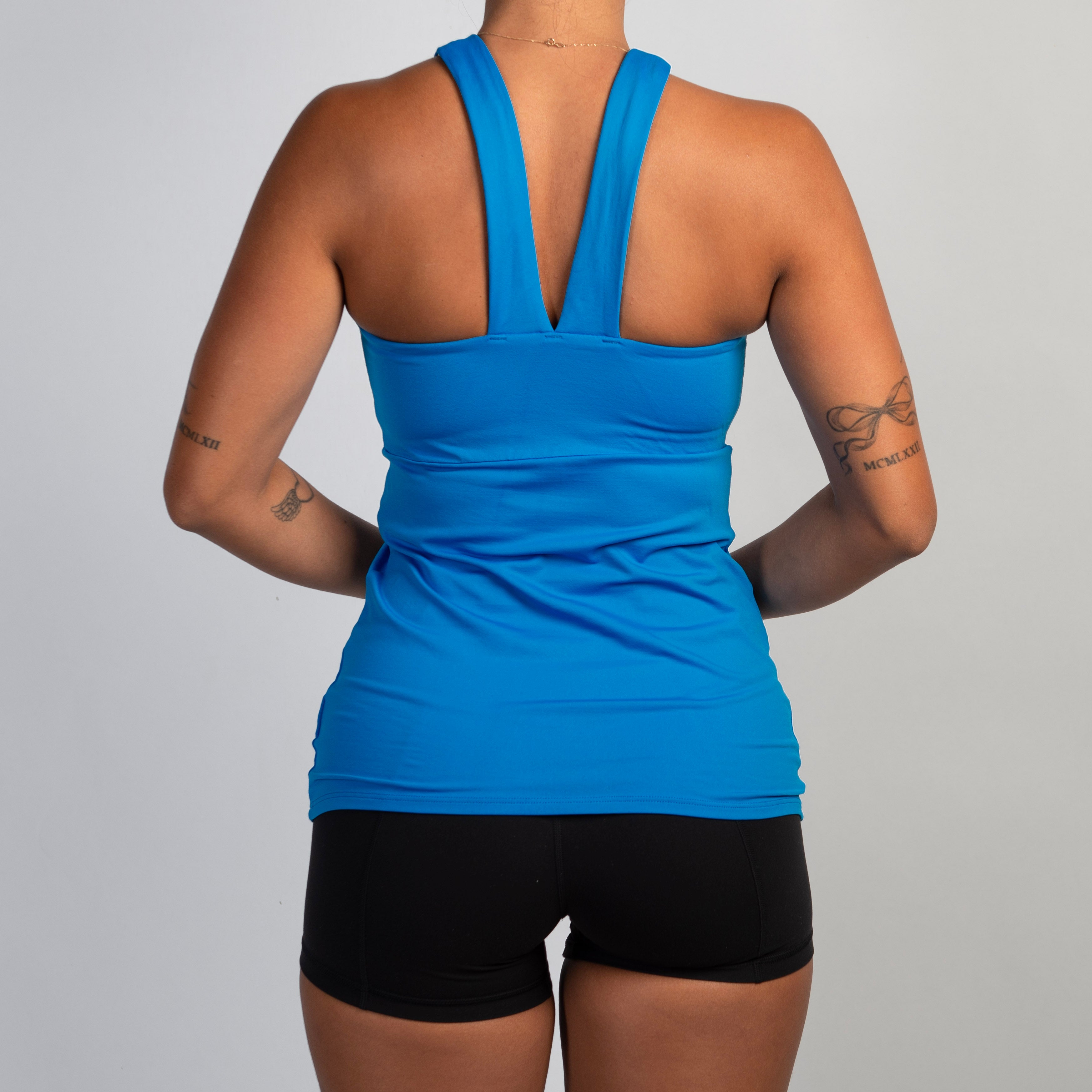 BLUE ACTIVE TANK TOP