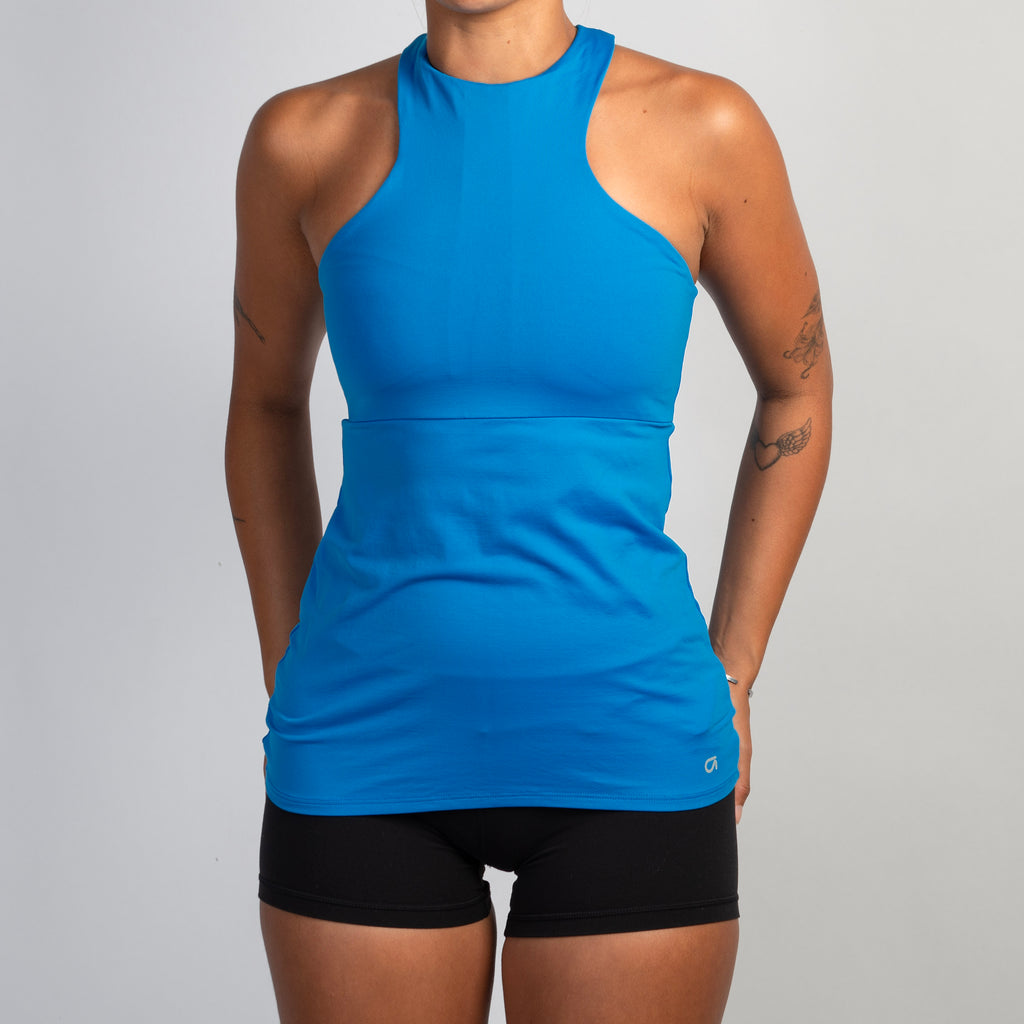 BLUE ACTIVE TANK TOP