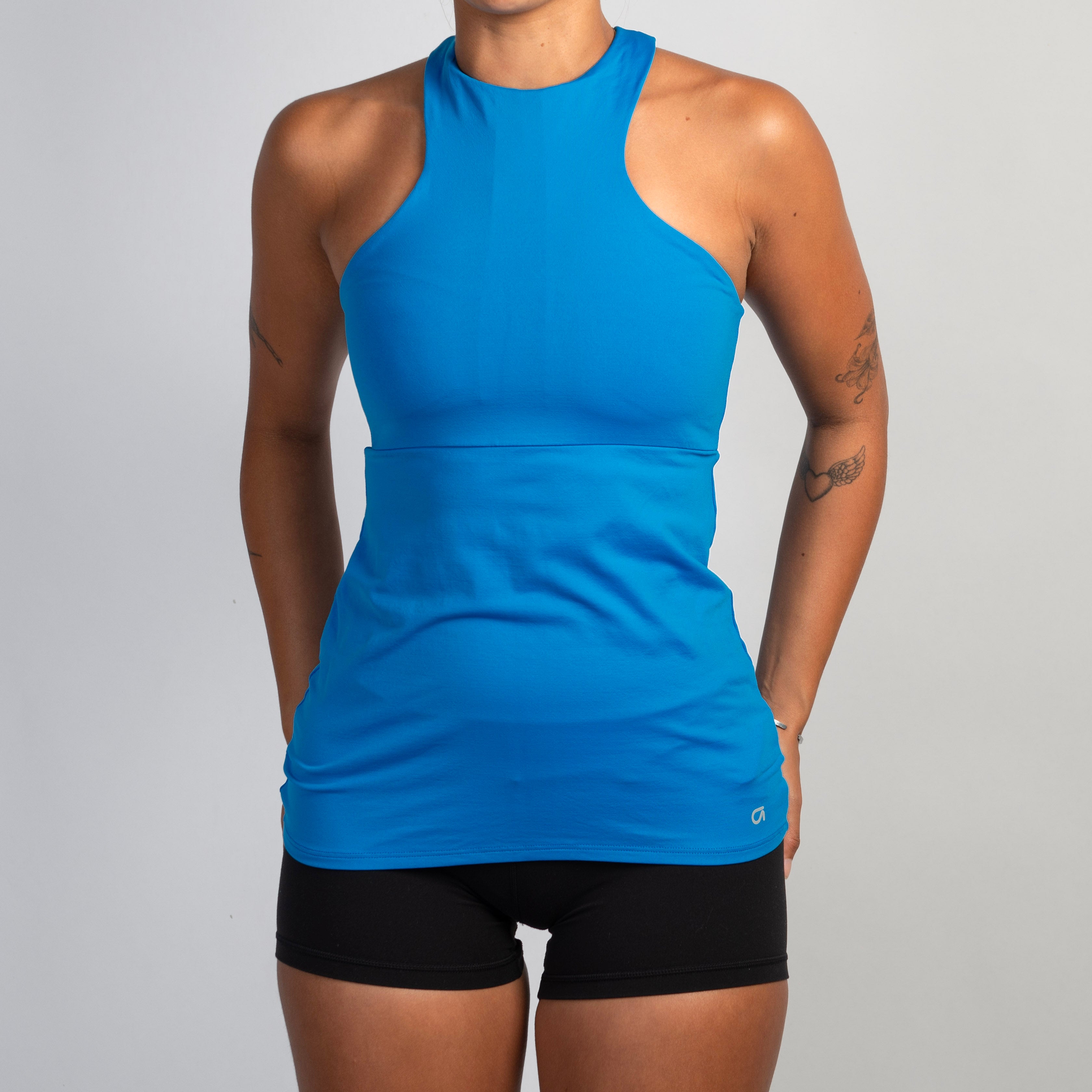 BLUE ACTIVE TANK TOP