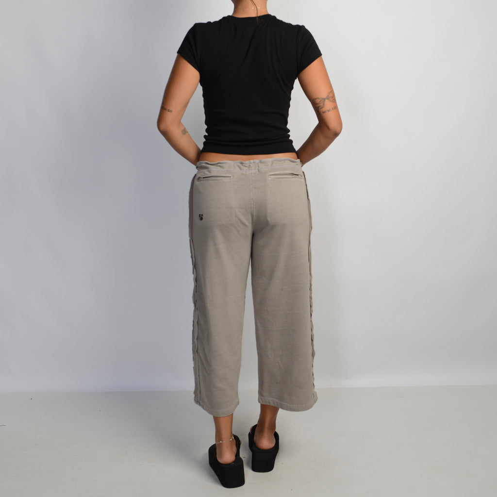 CROP WIDE LEG LOUNGE PANTS