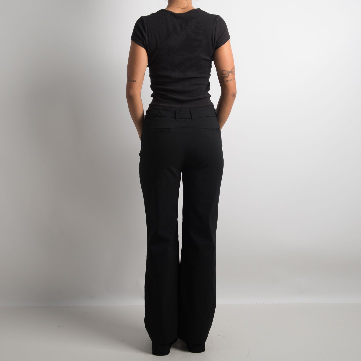 CLASSIC BLACK TROUSERS