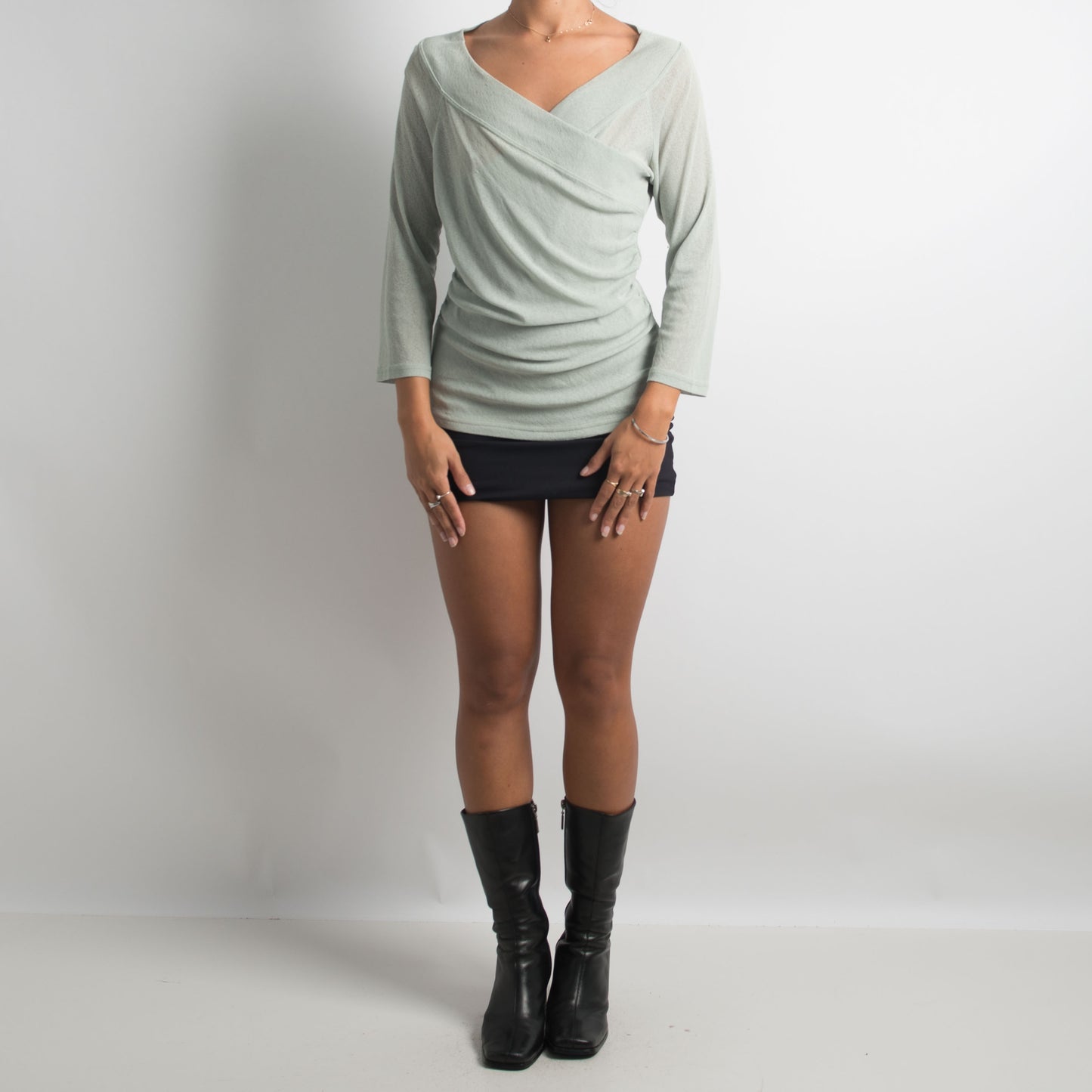 PALE MINT LONG SLEEVE