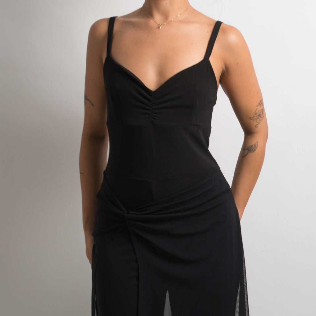 BLACK EVENING JUMPSUIT