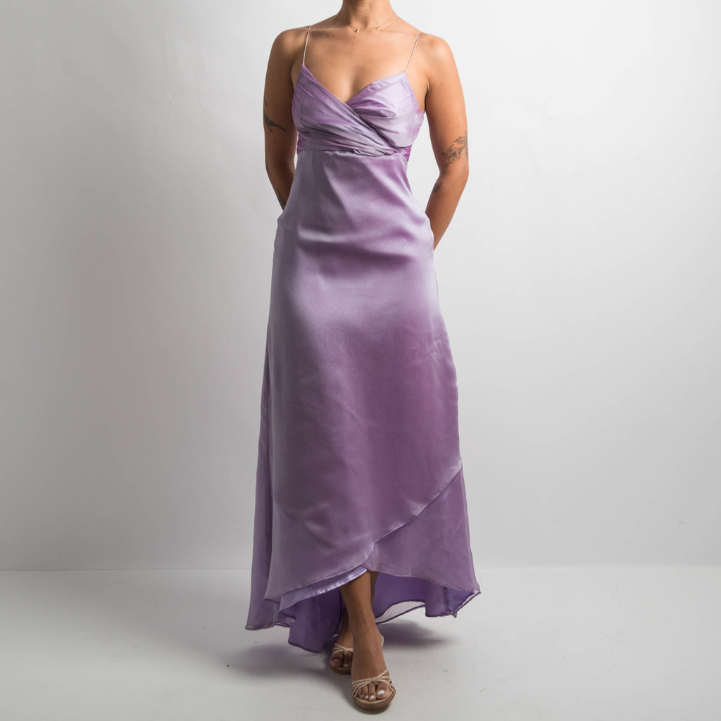 PURPLE IRIDESCENT GOWN