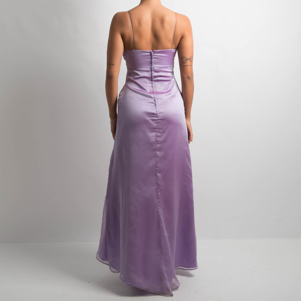 PURPLE IRIDESCENT GOWN