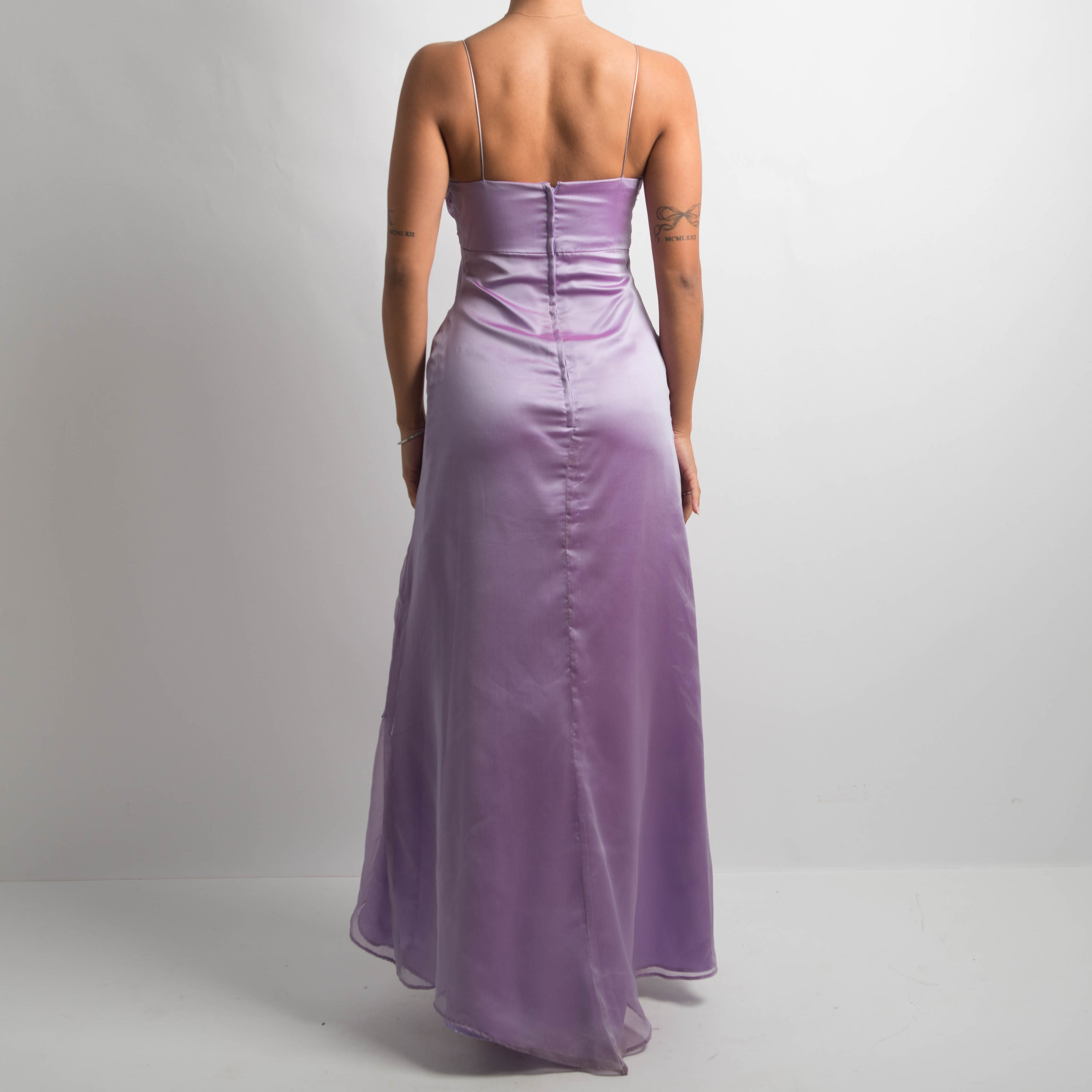PURPLE IRIDESCENT GOWN