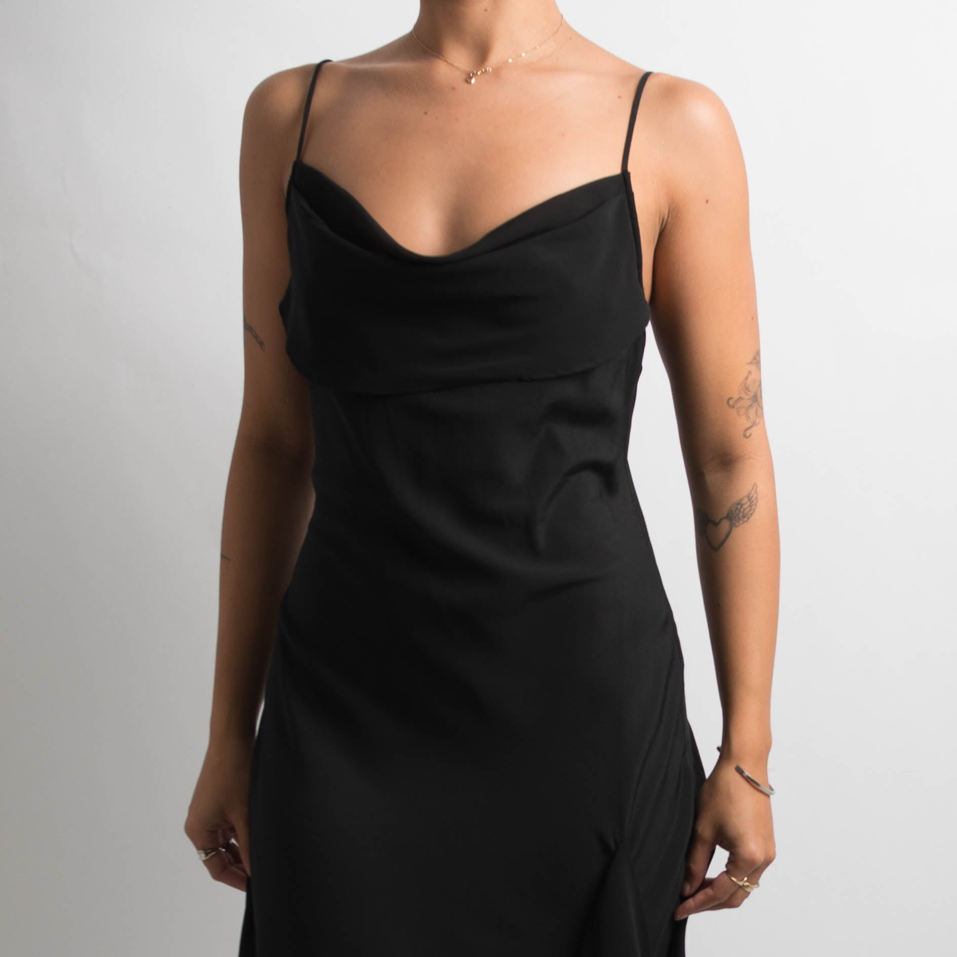 BLACK EVENING DRESS
