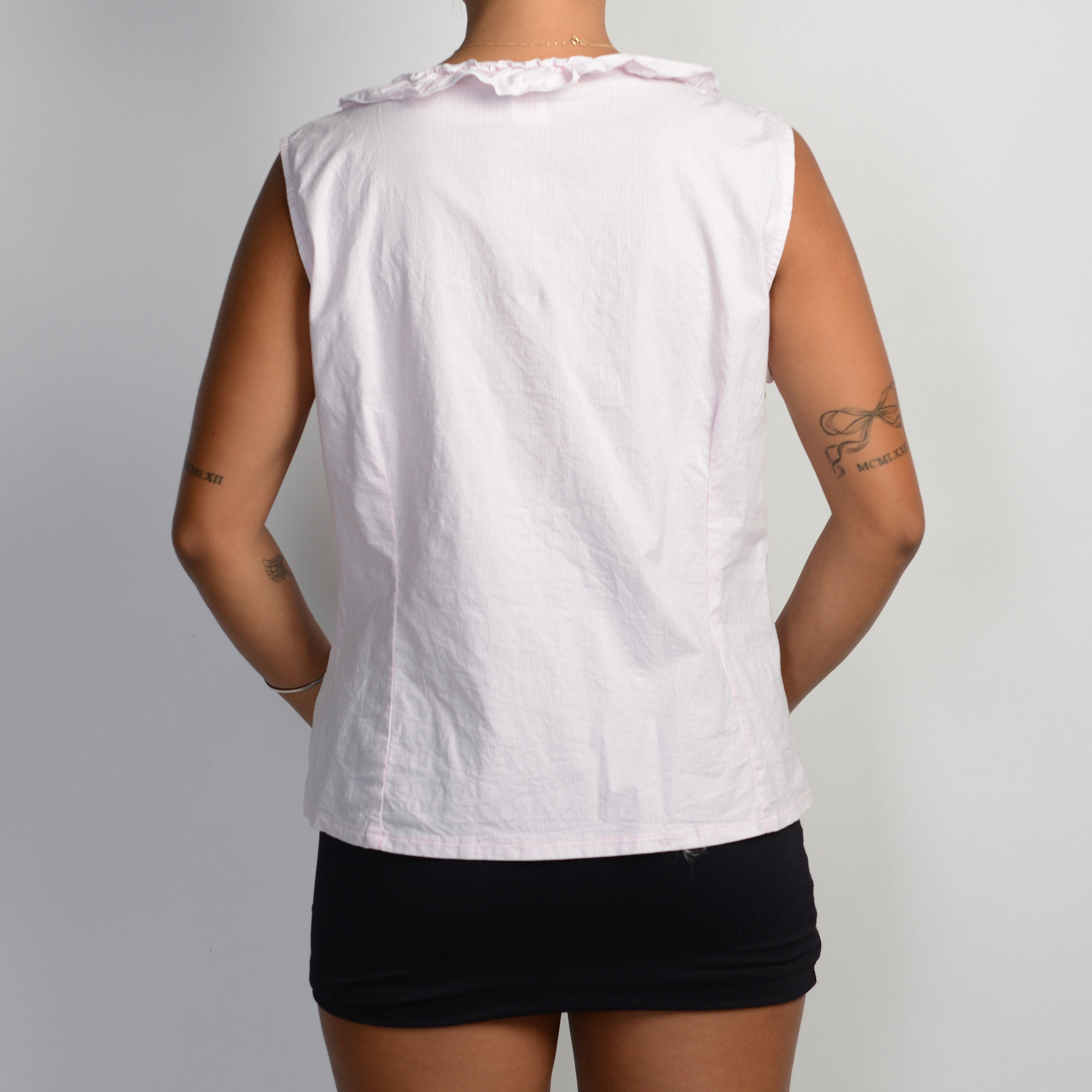 STRIPE SLEEVELESS TOP