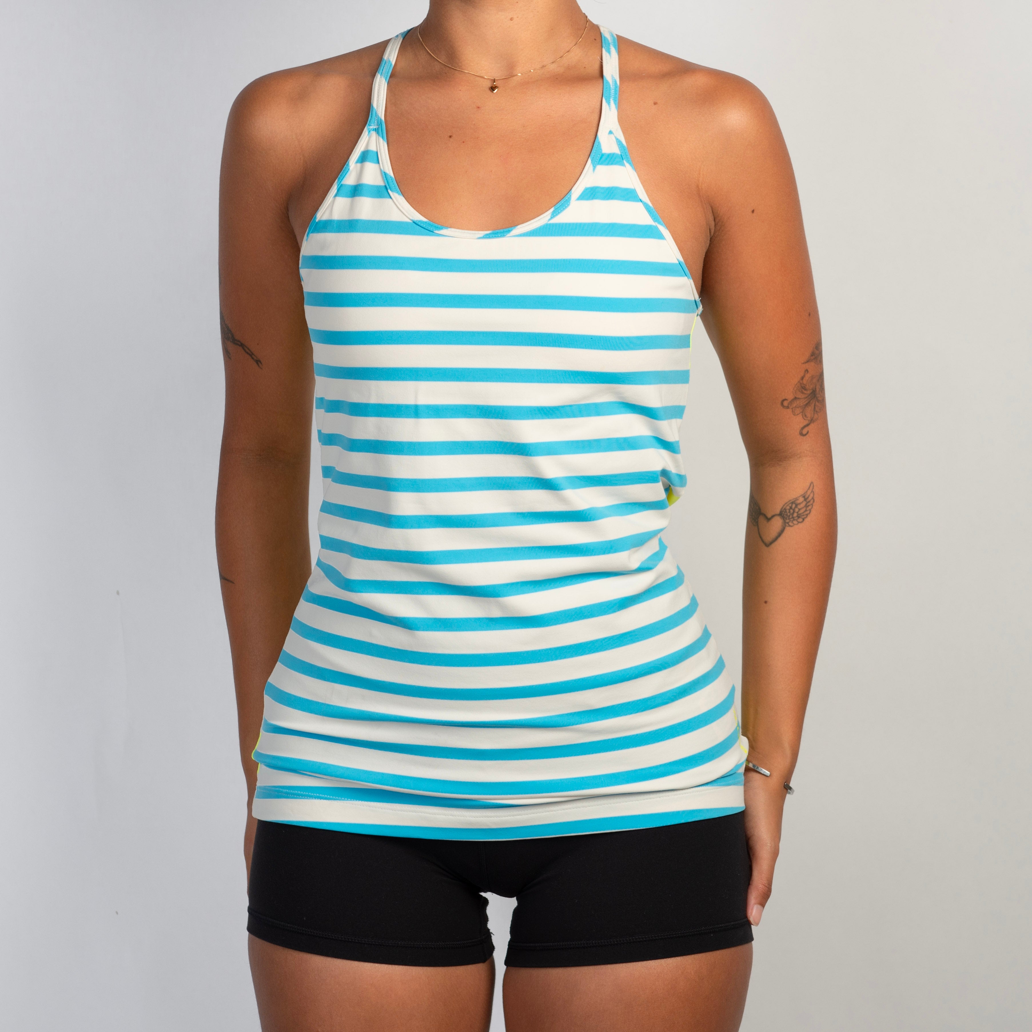 STRIPE ACTIVE TANK TOP