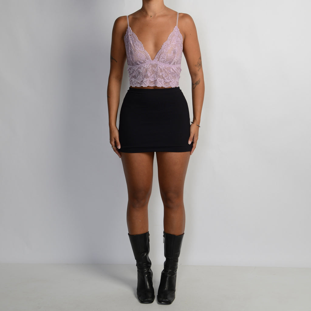 PURPLE LACE CAMISOLE