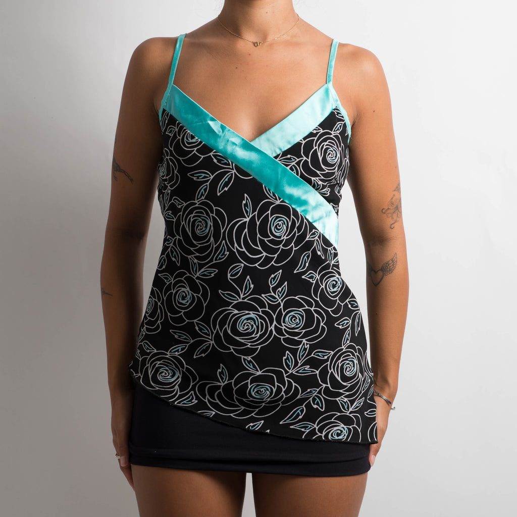 FLORAL ASYMMETRIC CAMISOLE