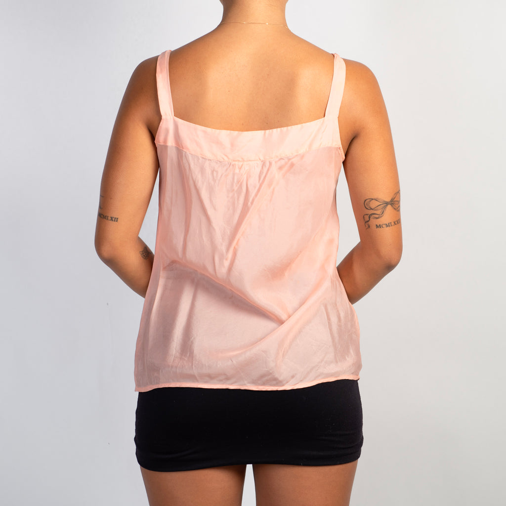 PINK SILK TOP