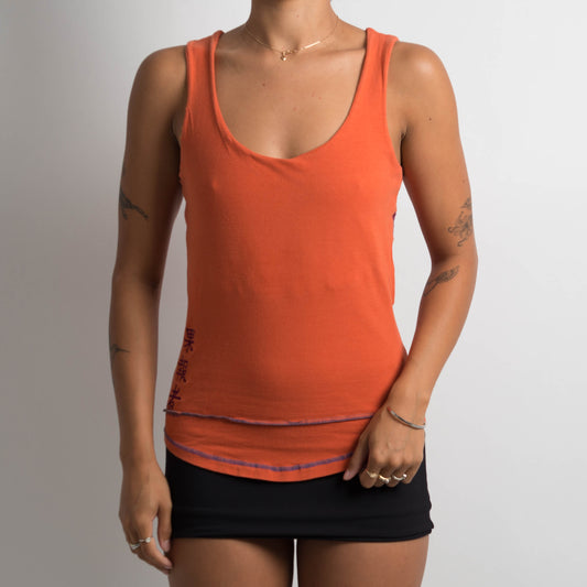 ORANGE TANK TOP