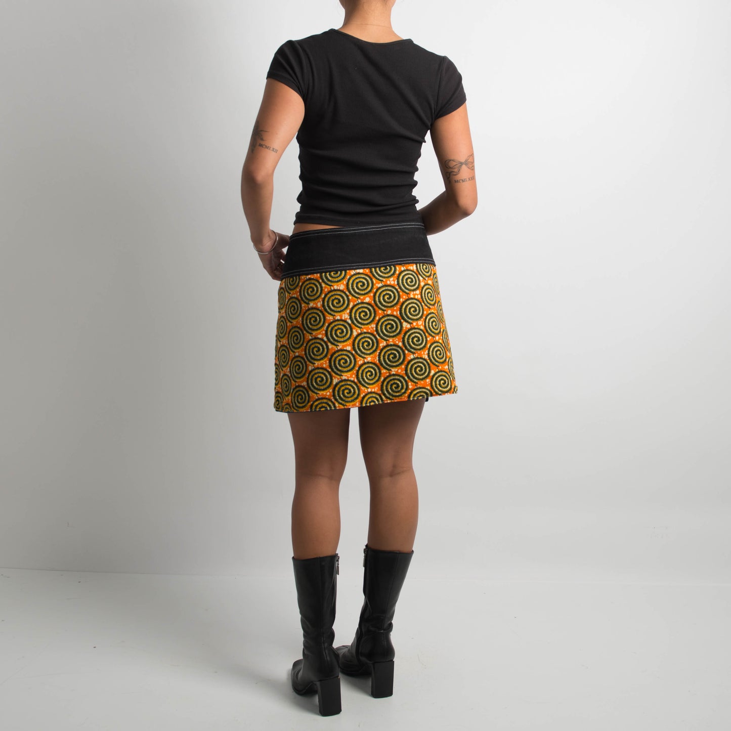 REVERSIBLE WRAP SKIRT