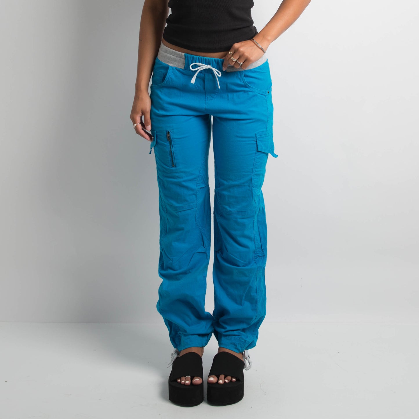 BLUE CARGO UTILITY PANTS