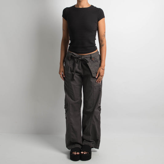 TAUPE CARGO UTILITY PANTS