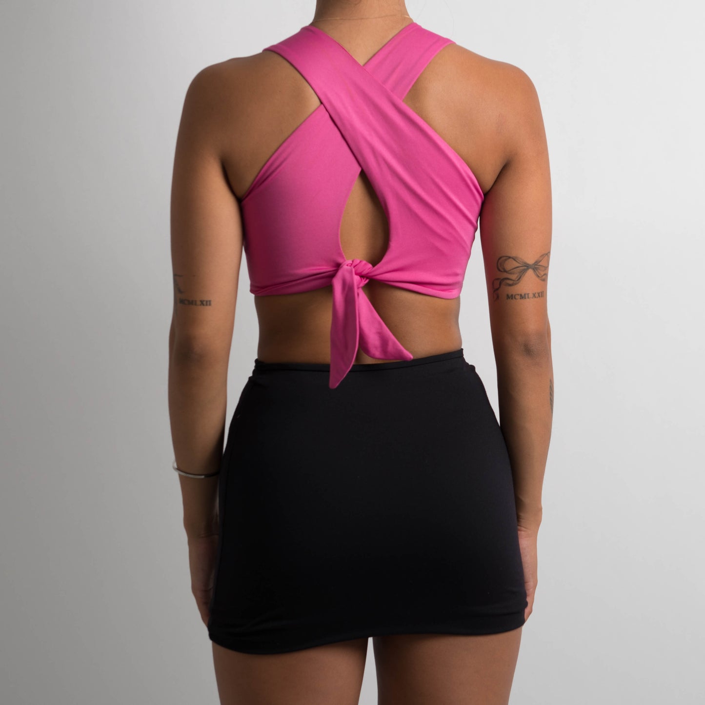 MULTI WEAR PINK CROP TOP