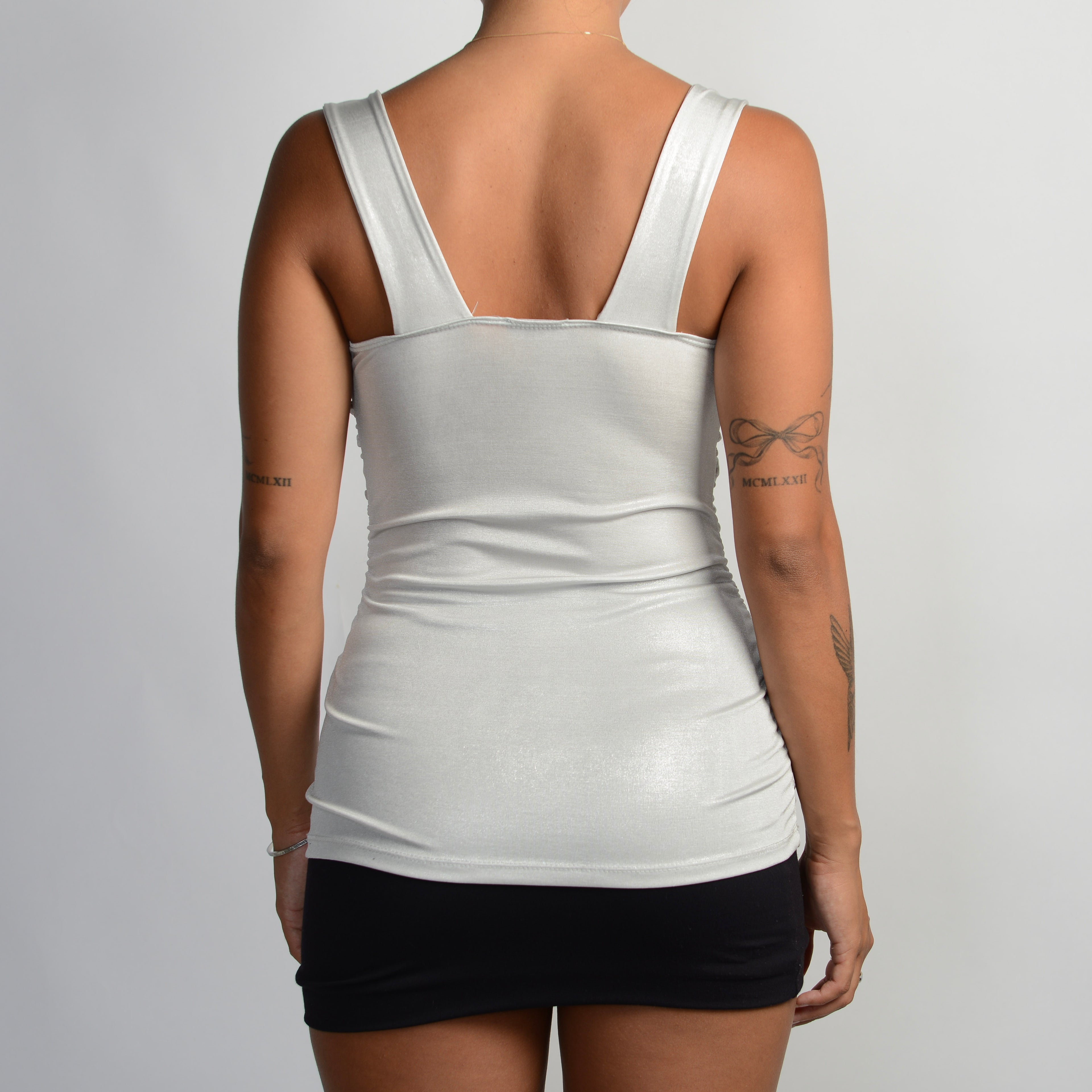 SILVER TWIST FRONT TOP