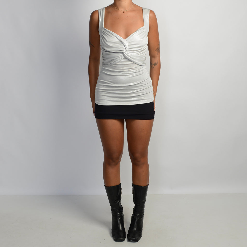 SILVER TWIST FRONT TOP