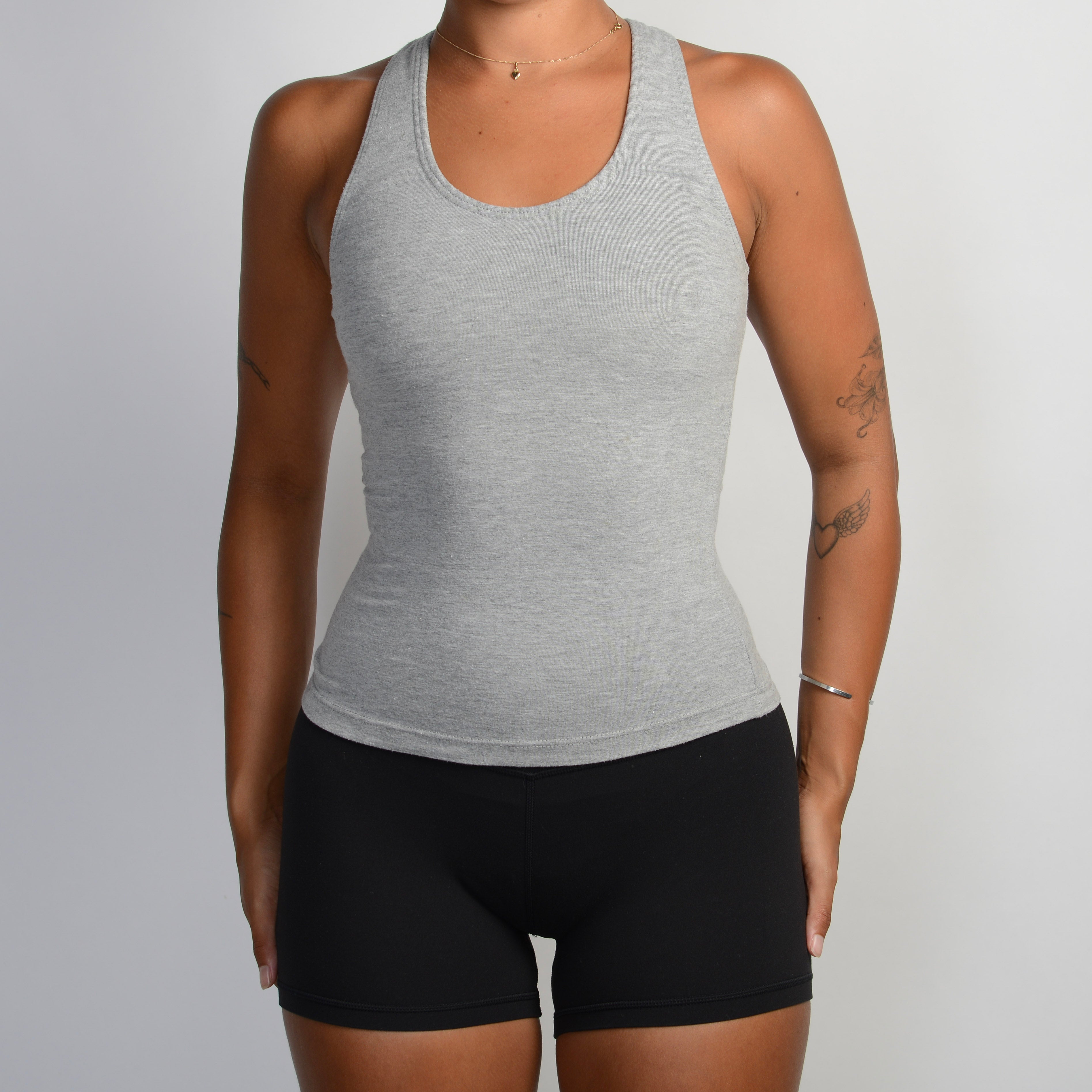 GREY ACTIVE TANK TOP