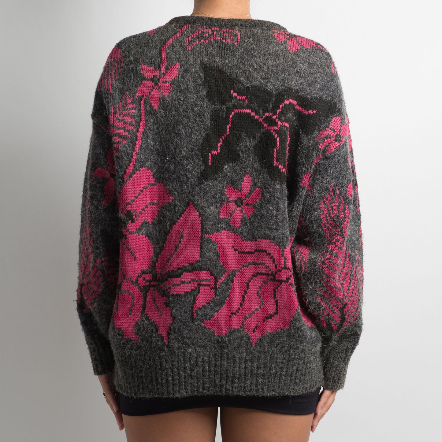 PATTERNED KNIT SWEATER