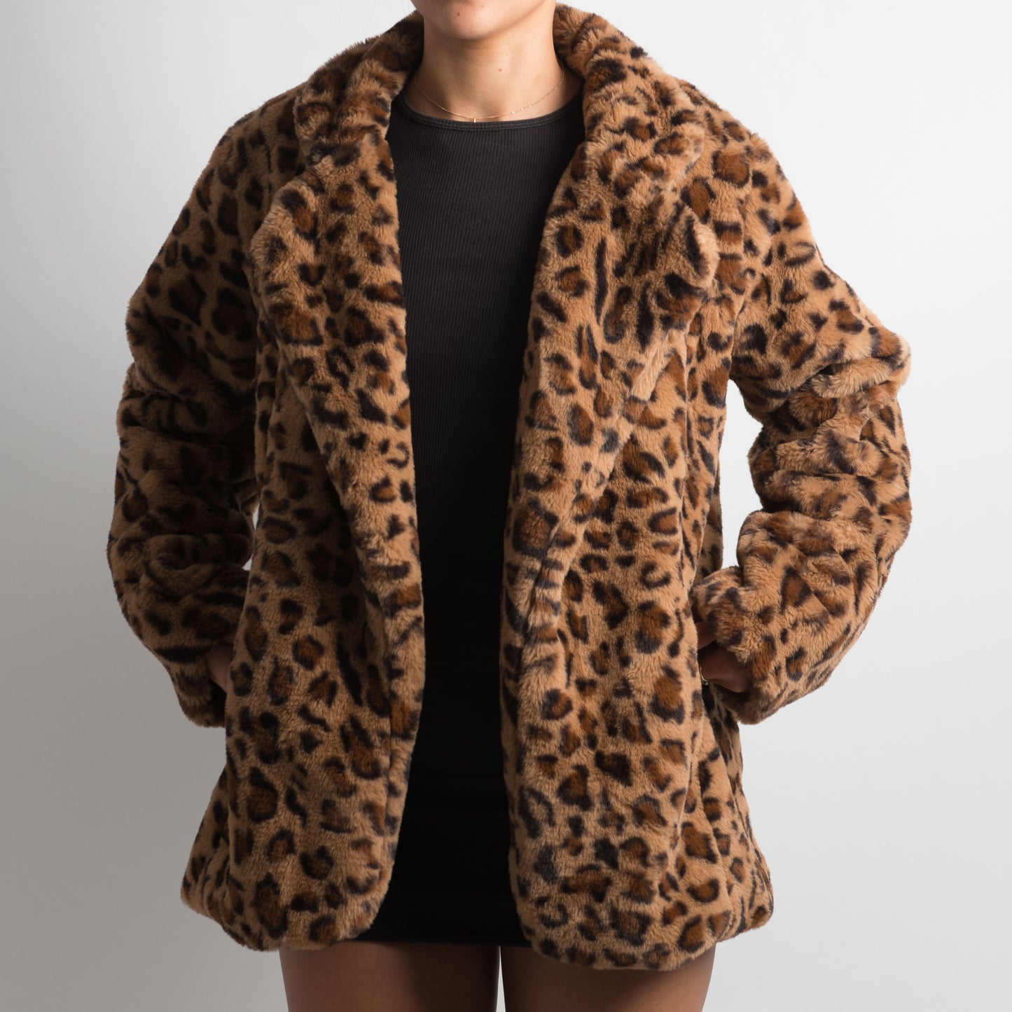 SOFT FAUX FUR JACKET