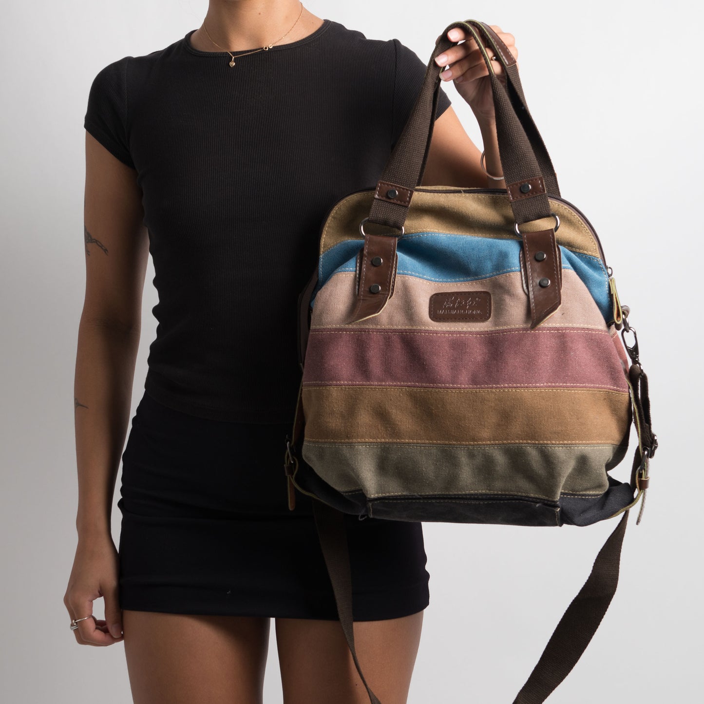 CANVAS CROSSBODY BAG