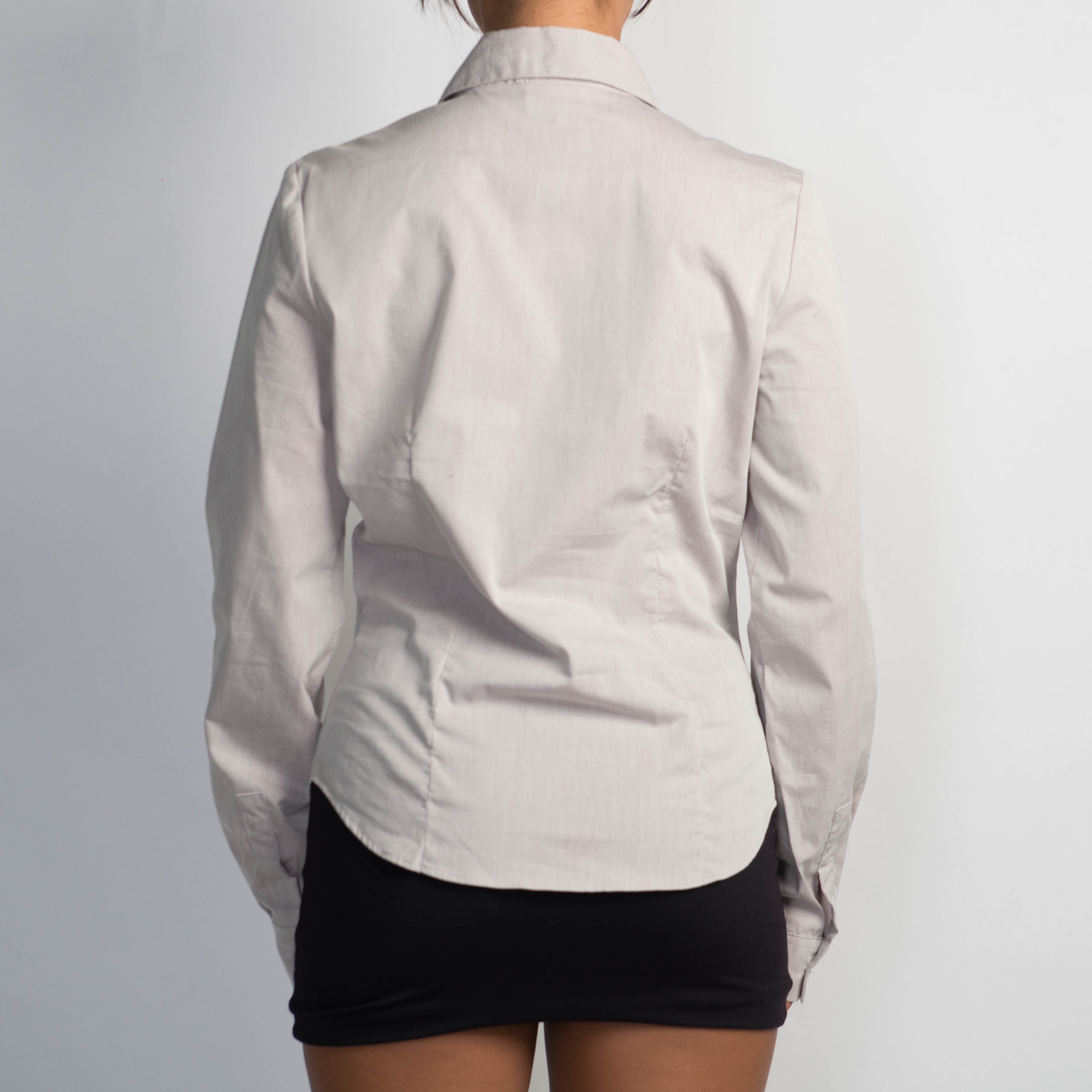 BEIGE STRETCH BLOUSE