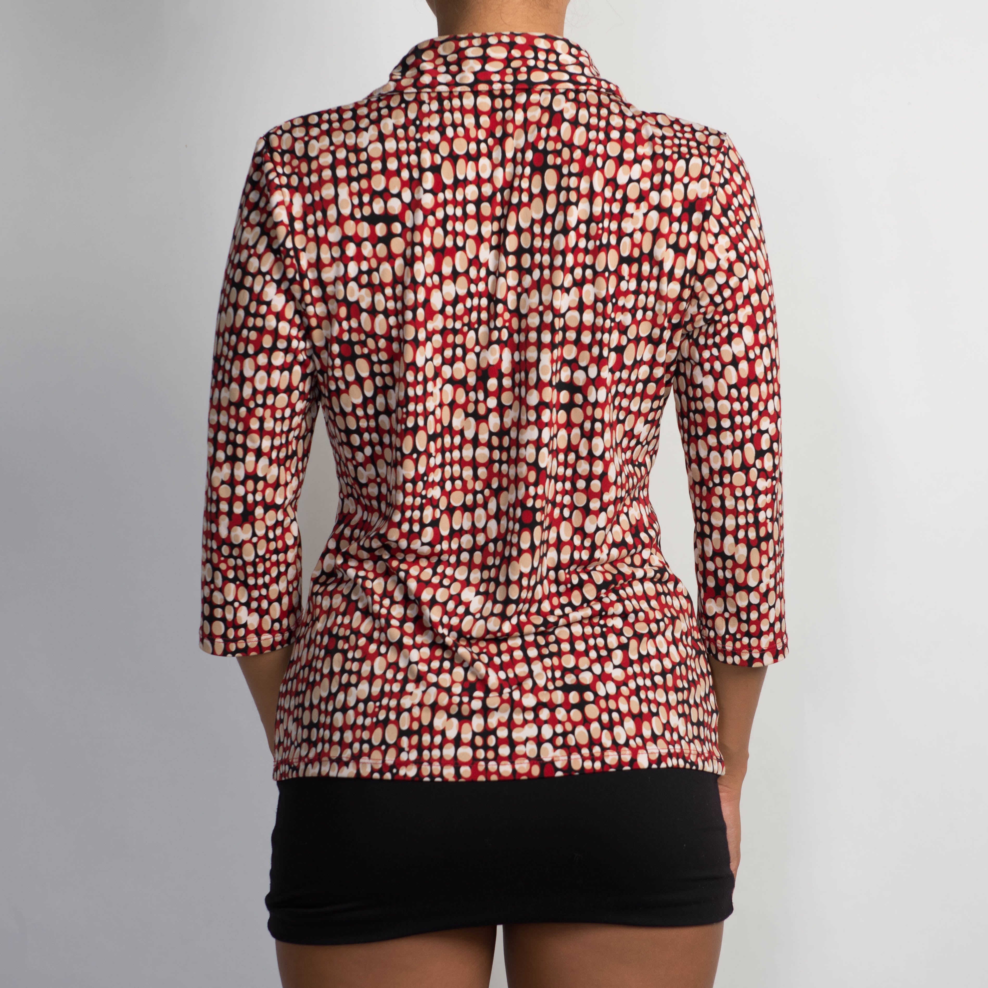 SLINKY PATTERN BLOUSE