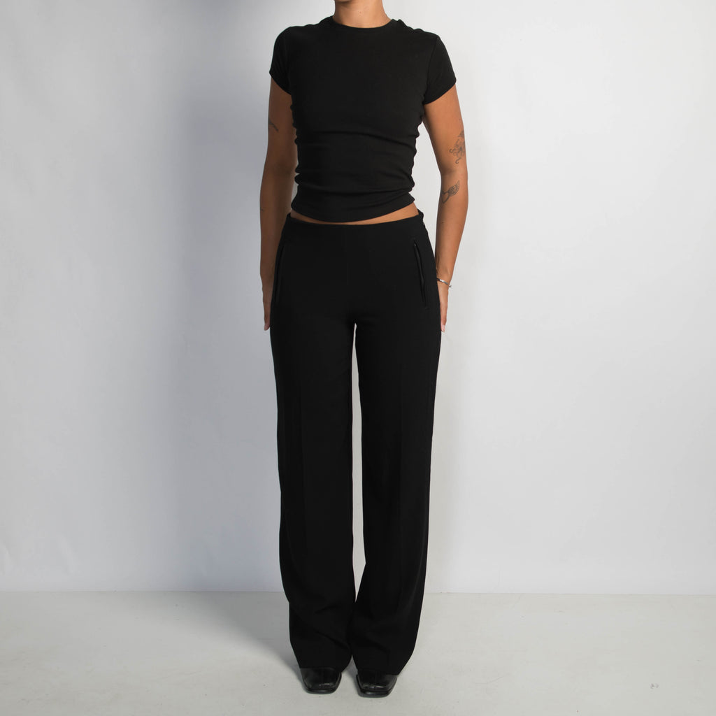 CLASSIC BLACK TROUSERS