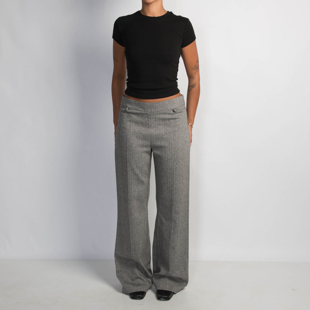 GREY WOOL TROUSERS